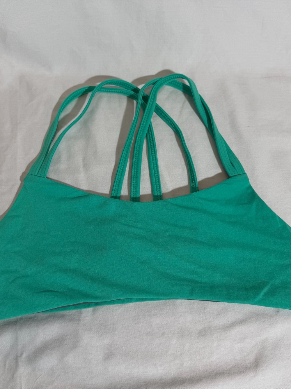 JOLYN Fendrick’s Turquoise Bikini Top, Size S
